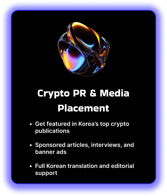 Crypto PR & Media Placement